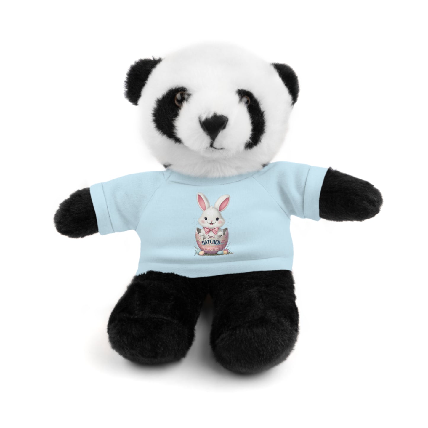 Adorable Bunny Tee "Just Hatched" Stuffed Animal - Perfect Gift for Kids