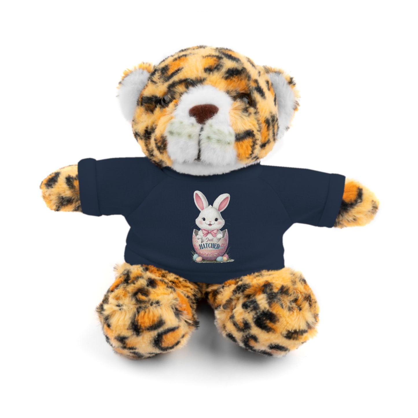 Adorable Bunny Tee "Just Hatched" Stuffed Animal - Perfect Gift for Kids