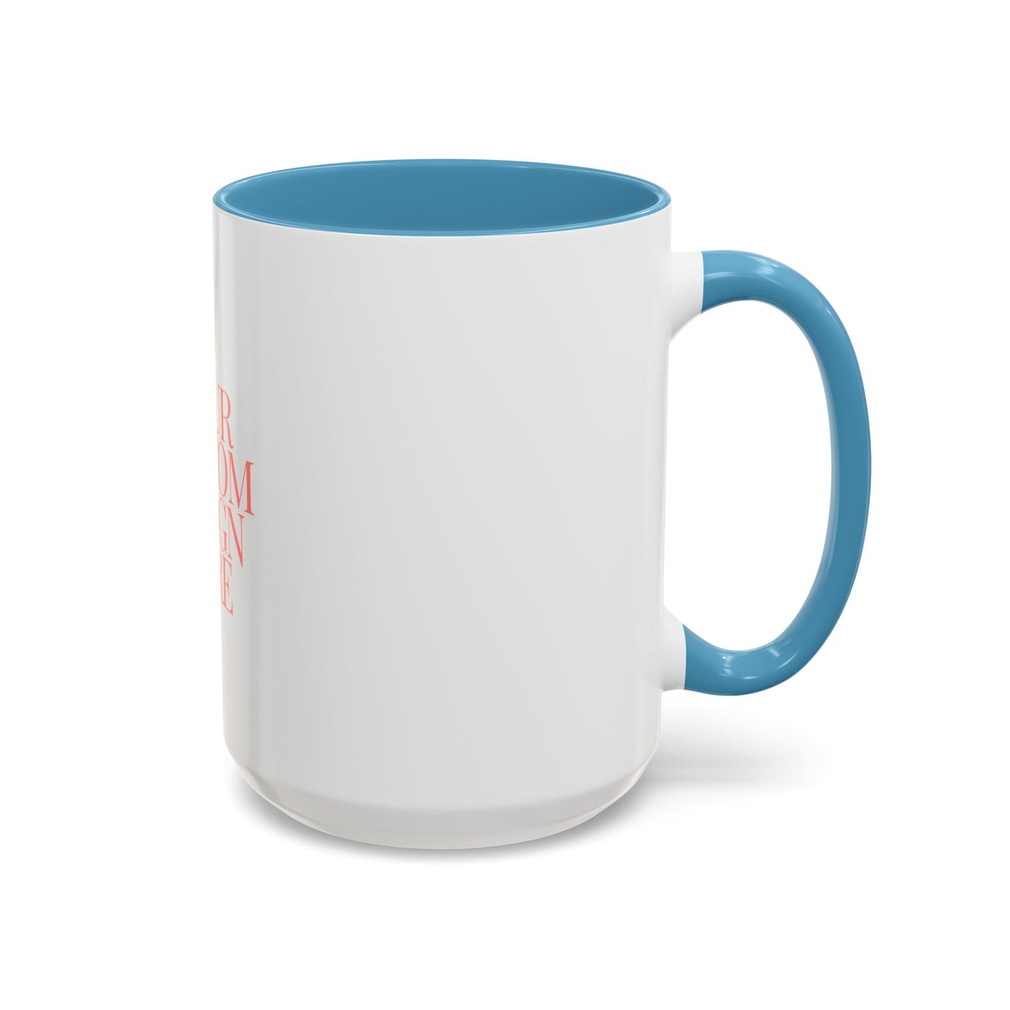 Custom Design Accent Coffee Mug - Personalized Drinkware for Home & Office