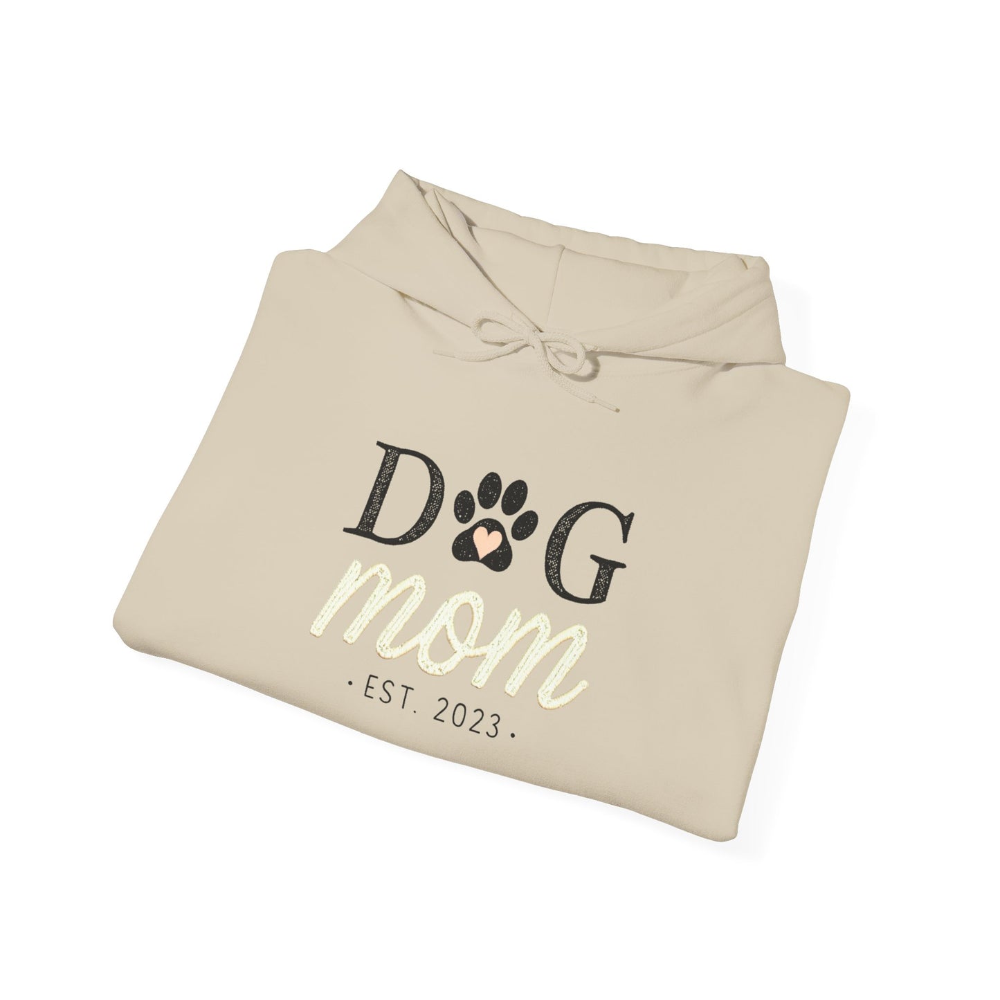 Dog Lover Personalized Heavy Blend Hooded Sweatshirt, Custom Pet Name, Everyday School Gym Apparel, Gift for Dog Owners, Cozy Pet Lover